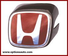 Acura Type on Honda Japan Integra Type R Emblem Red H For Rsx 02 04 Fr Options