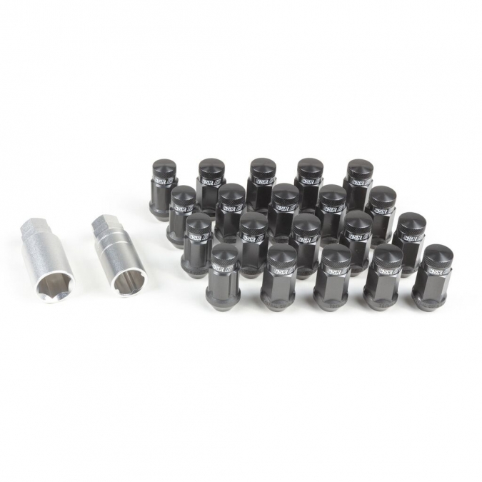 SSR ALUMINUM EXTENDED LUG SET M12x1.5 (20 PCS W/LOCK)