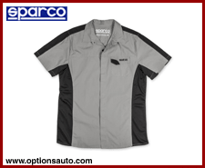 SPARCO SHIRT PIT TECH 2.0 GRAY/BLACK (XS)