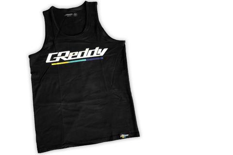 GREDDY TANK TOP: BLACK GREDDY UNDERLINE (S)