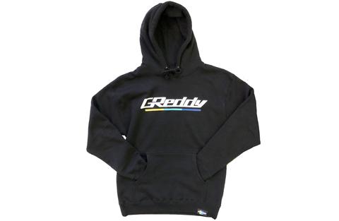 GREDDY HOODIE: LOGO 3 STRIPES UNDER (MEDIUM)