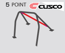 CUSCO D1 ROLL BAR: CIVIC TYPE R 17-18 (4 POINT)