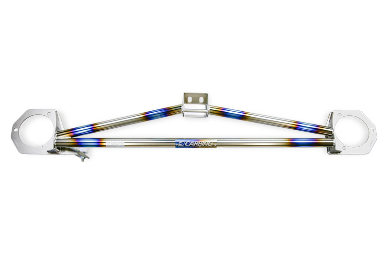 CARBING FRONT STRUT TOWER BAR: EVO 7-9 (TITANIUM)