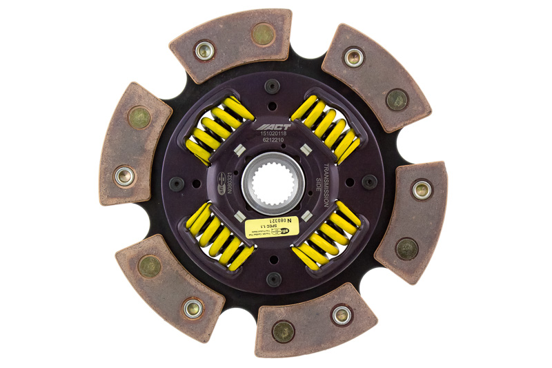 ACT 6 PAD SPRUNG RACE DISC HONDA S2000 2000