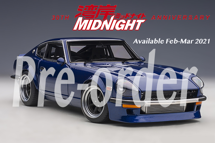 Autoart 1 18 Die Cast Model Nissan Fairlady Z S30 Wangan Midnight Akuma Optionsauto Com