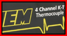 4-Ch K-Type Thermocouple Amp