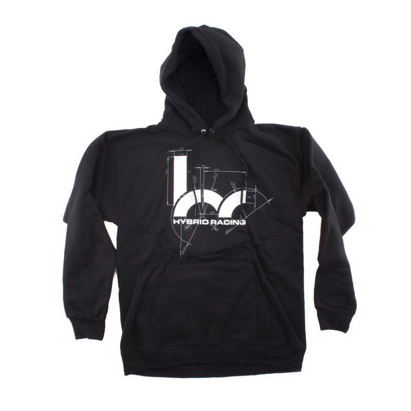 HYBRID RACING DIMENSIONS HOODIE (LARGE)