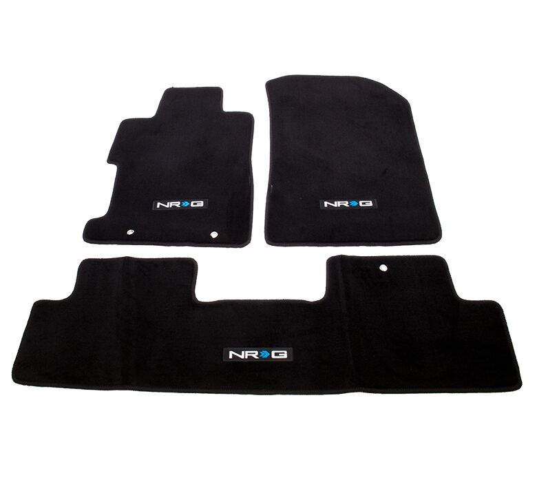 NRG FLOOR MATS: FOR HONDA CIVIC SI COUPE 06-11 (WITH NRG LOGO)