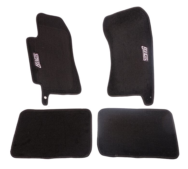 NRG FLOOR MATS: SUBARU IMPREZA WRX 04-07 (WITH STI LOGO)