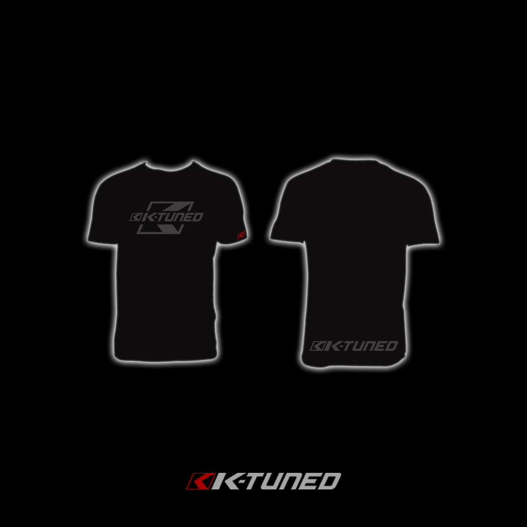 K-TUNED T-SHIRT: GREY LOGO (SMALL)