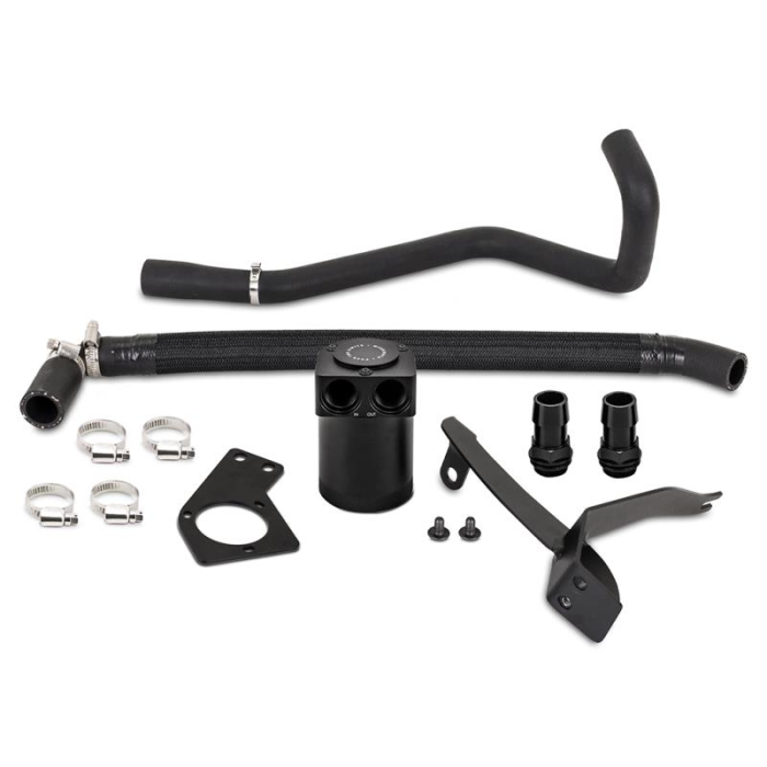 MISHIMOTO BAFFLED OIL CATCH CAN: IMPREZA WRX 2022 (BLACK)