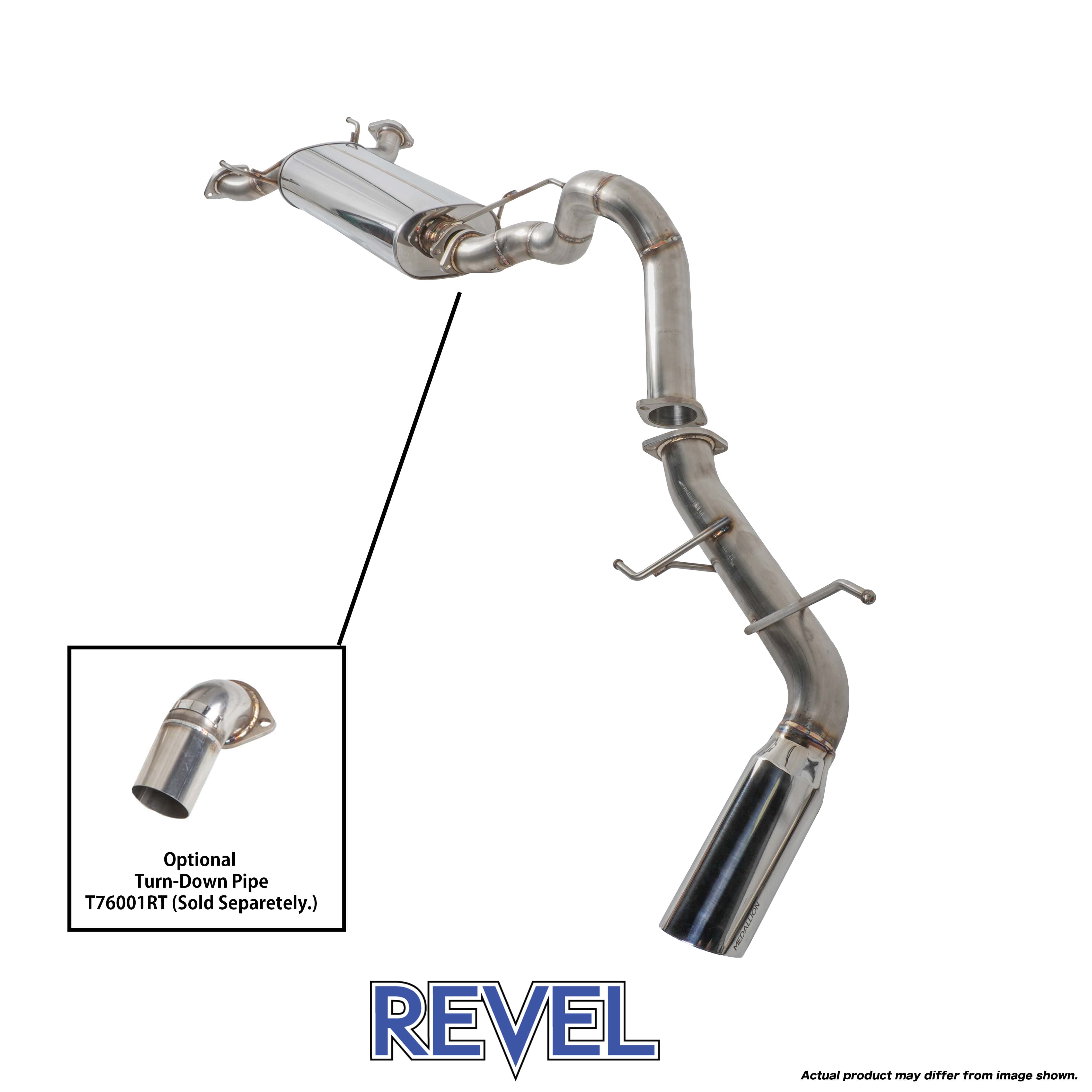 REVEL MEDALLION TRAIL HEART EXHAUST SYSTEM: LX570 15-21