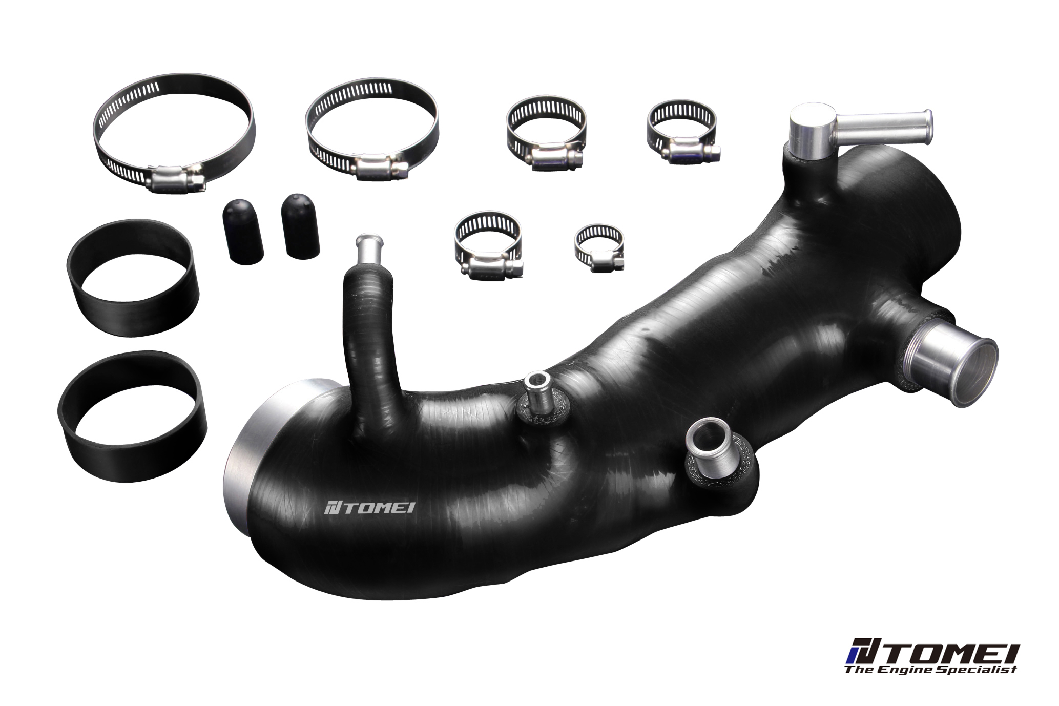 TOMEI TURBO SUCTION HOSE: SUBARU EJ GD#/GR#/GV# (BLACK)