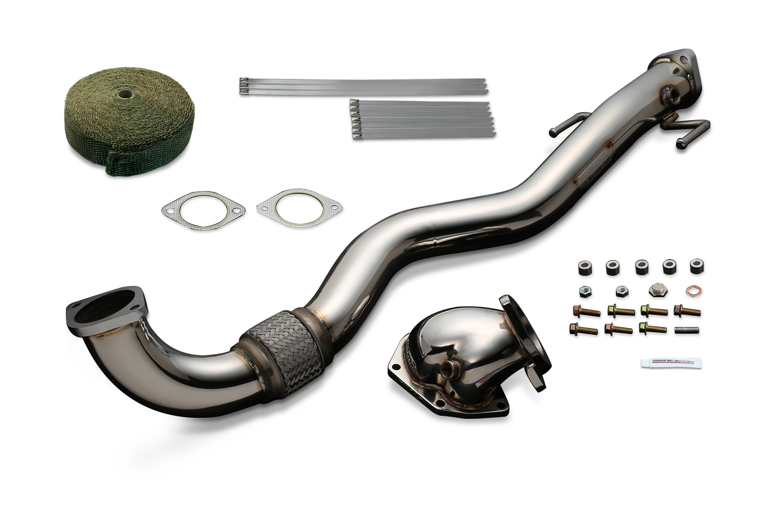 TOMEI EXPREME TURBO OUTLET COMPONENT VER.2: 4G63 EVO-7,8,9 (INCL. MR)
