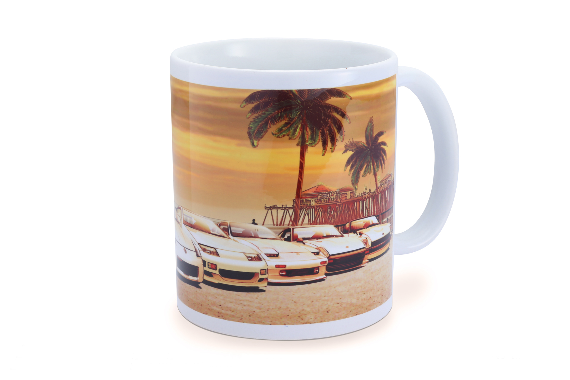 TOMEI MUG: Z CAR SUNSET HUNTINGTON BEACH
