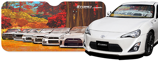TOMEI SUNSHADE: GT-R AUTUMN NAGANO FOREST