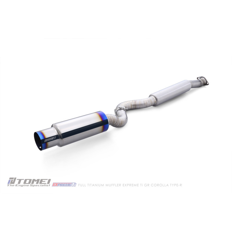 TOMEI EXPREME-TI TITANIUM EXHAUST: TOYOTA GR COROLLA 23-25