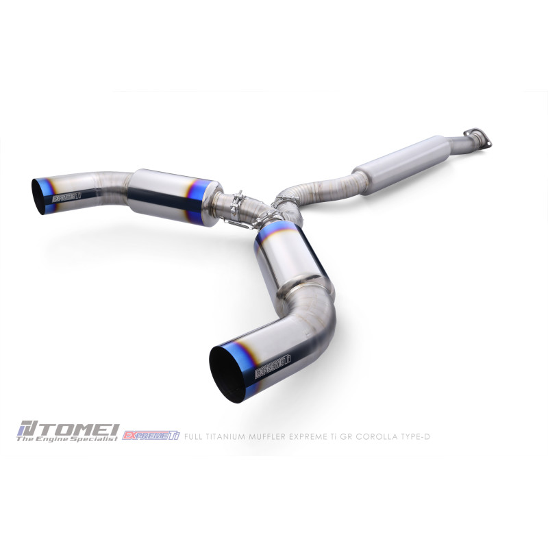 TOMEI EXPREME-TI TITANIUM EXHAUST: TOYOTA GR COROLLA 23-25