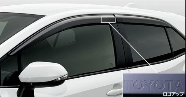 TOYOTA WINDOW VISOR: COROLLA 19-23, GR COROLLA 23