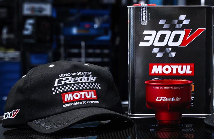 GREDDY SNAPBACK: GREDDY X MOTUL
