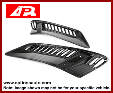 APR CARBON FIBER FENDER VENTS: CHEVY CORVETTE C7 Z06 2015-17