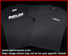 BUDDY CLUB T-SHIRT: LOGO BLACK (SMALL)