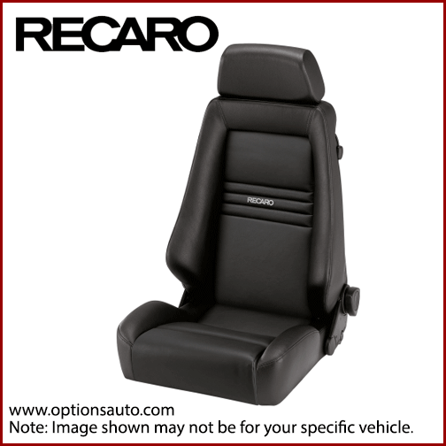 RECARO SPECIALIST M SEAT: BLACK LEATHER