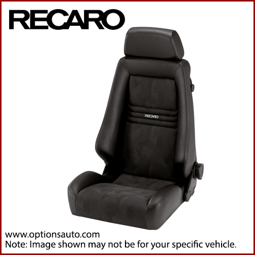 RECARO SPECIALIST M SEAT: BLACK ARTISTA, LEATHER BLACK