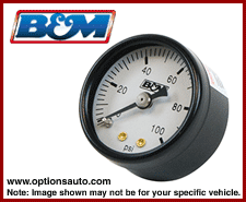 B&M FUEL PRESSURE GAUGE SET: CIVIC/CRX/INTEGRA/ECLIPSE
