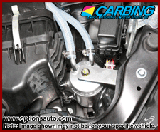 CARBING OIL CATCH CAN: MITSUBISHI LANCER EVO-X 08-UP