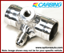 CARBING RESERVOIR TANK HOSE ADAPTOR: 30mm, #6