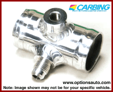 CARBING RESERVOIR TANK HOSE ADAPTOR: 38mm, #6