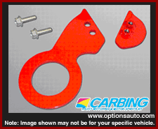 CARBING TOW HOOK: JDM LANCER EVO 9 (REAR)