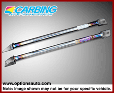 CARBING FRONT TOWER BRACE: SCION FR-S & SUBARU BRZ 2013-UP (TITANIUM)