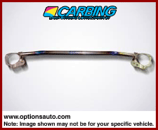 CARBING FRONT STRUT TOWER BAR: SCION FR-S & SUBARU BRZ 2013-UP (TITANIUM)