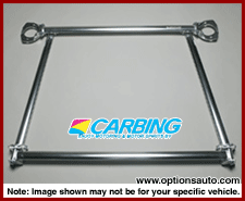 CARBING REAR STRUT TOWER BAR: LANCER EVO 03-06