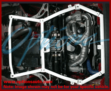 CARBING TYPE C FRONT LOWER ARM BAR: IMPREZA WRX 02-07