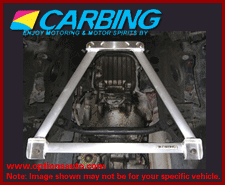 CARBING LOWER ARM BAR: MIATA 90-05 (TYPE-2/ALUMINUM/FRONT)
