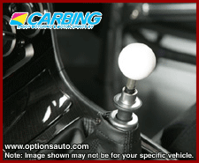 CARBING SHIFT KNOB: M10x1.25 (SOLID WHITE)