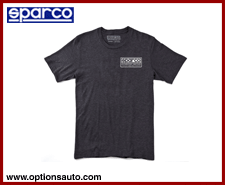 SPARCO T-SHIRT: CHARCOAL HERITAGE (XXL)