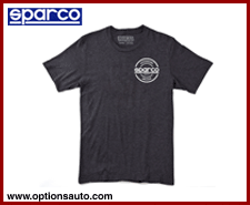 SPARCO T-SHIRT: CHARCOAL RALLY (S)