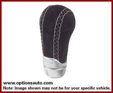 RAZO PERFORMANCE M/T SHIFT KNOB: SUEDE (BLACK)