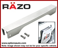 RAZO LICENSE PLATE STAY (10 DEGREE TILT ANGLE)