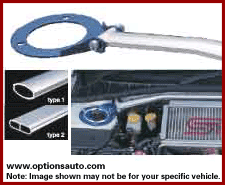 CUSCO STRUT BAR: CIVIC 88-91/INTEGRA 90-93 (OS-TYPE/REAR)