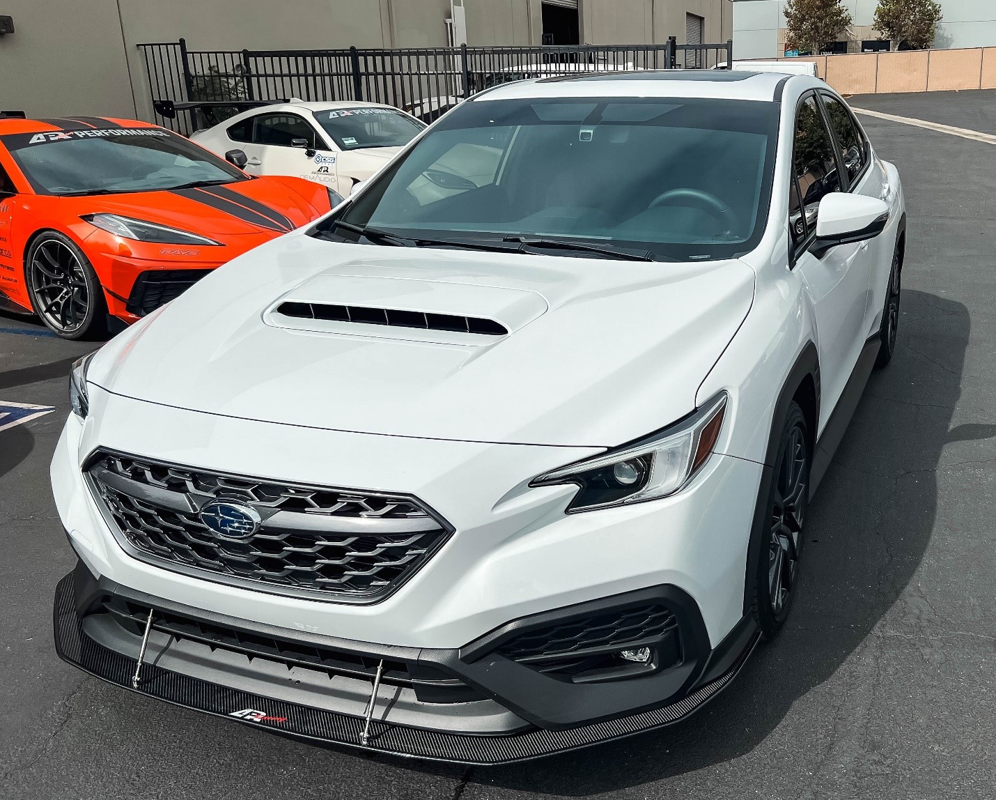 APR FRONT WIND SPLITTER: SUBARU WRX 22-23