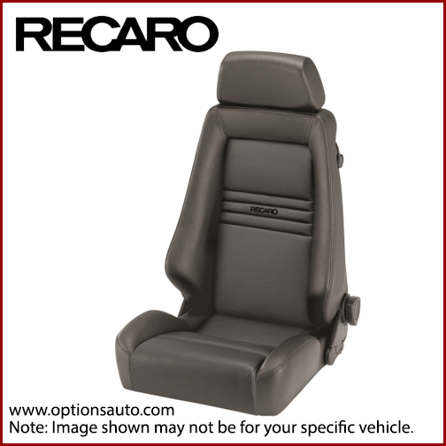 RECARO SPECIALIST S SEAT: MEDIUM GREY LEATHER