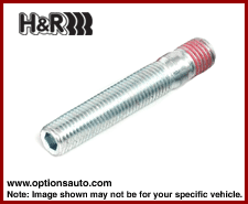 H&R QUICK-SAFE STUD: M12 x 1.5 x 40mm (1 PIECE)