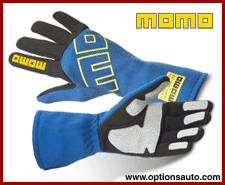 MOMO RACING GLOVE: PRO RACER CLUB (BLUE)