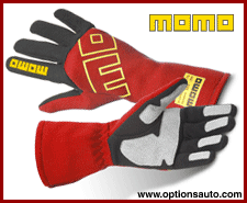 MOMO RACING GLOVE: PRO RACER CLUB (RED)