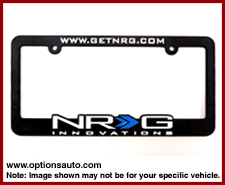 NRG LICENSE PLATE FRAME